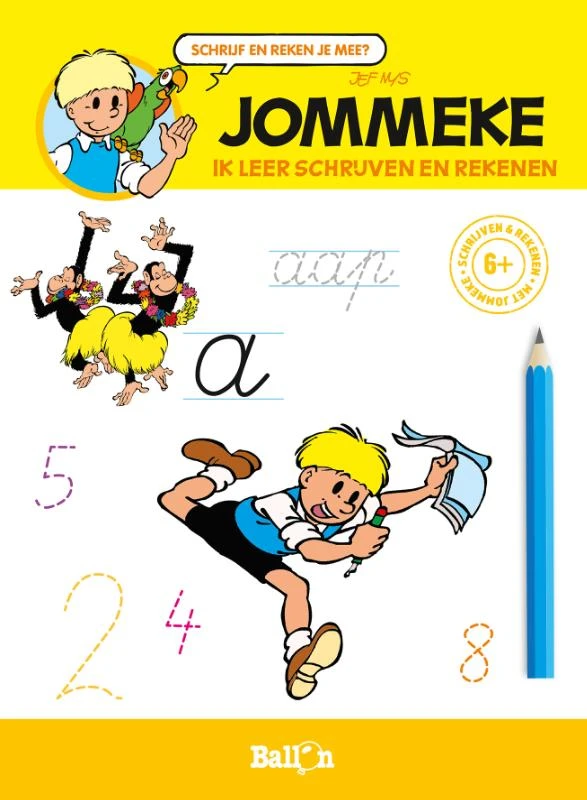 Ik leer schrijven en rekenen (6+) – boek cover