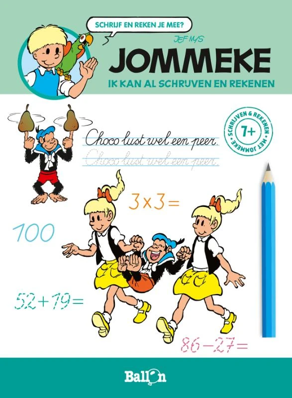 Ik kan al schrijven en rekenen (7+) – boek cover