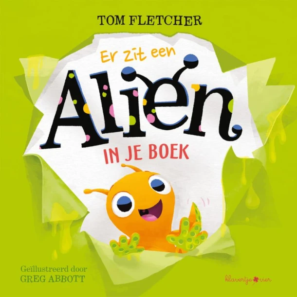 Er zit een alien in je boek – boek cover