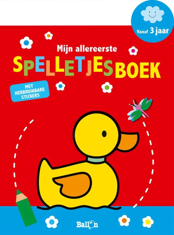 Mijn allereerste spelletjesboek 3+ eend – boek cover