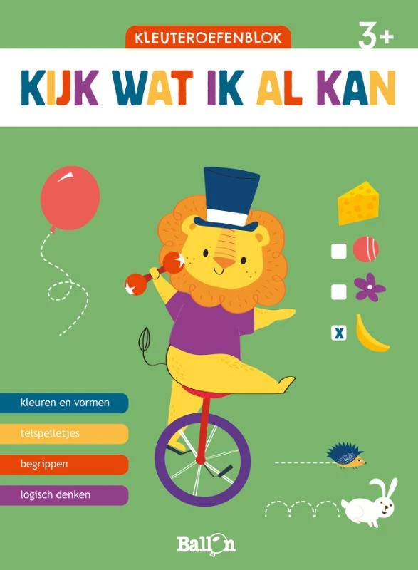 Kijk wat ik al kan 3+ – boek cover