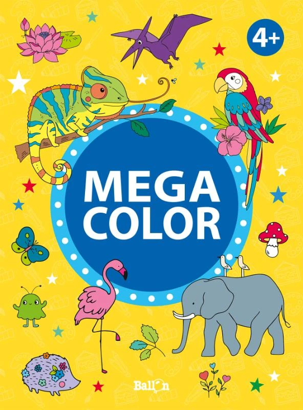 Mega Color 4+ – boek cover