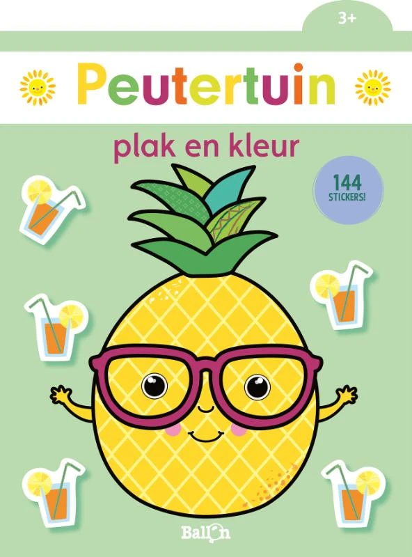 Peutertuin 3+ (ananas) – boek cover