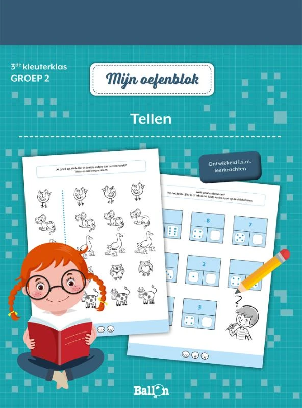 3de kleuterklas - groep 2 – boek cover