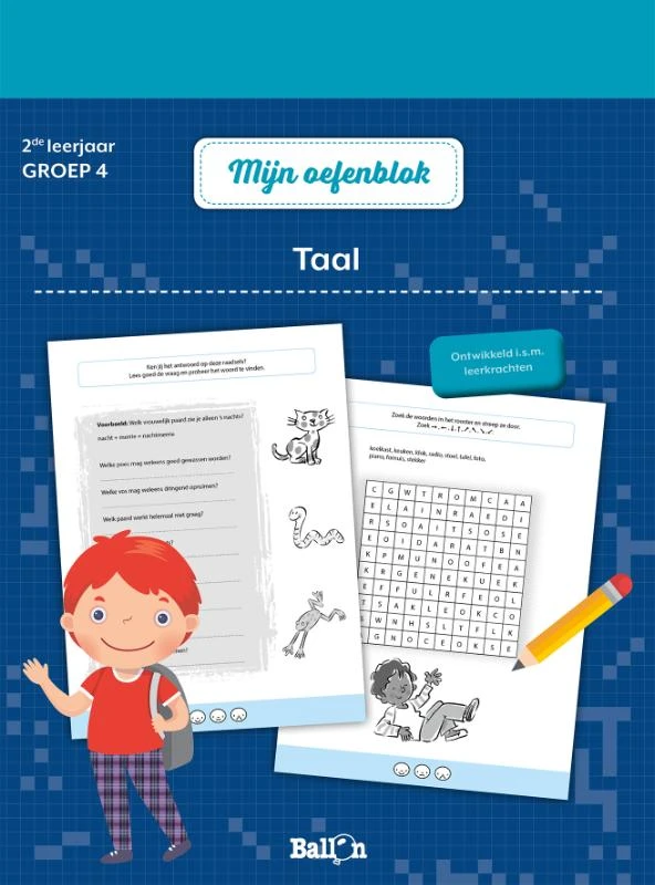 2de leerjaar - groep 4 – boek cover