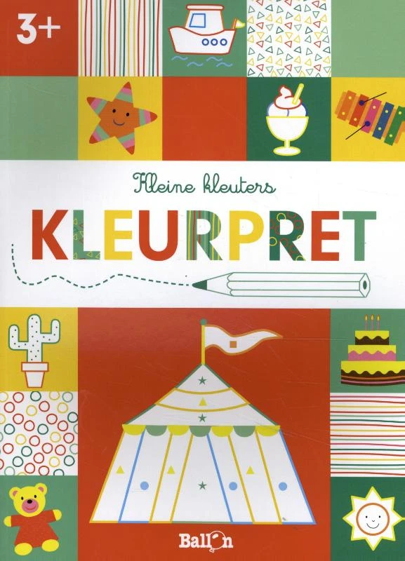 Kleurpret 3+ – boek cover