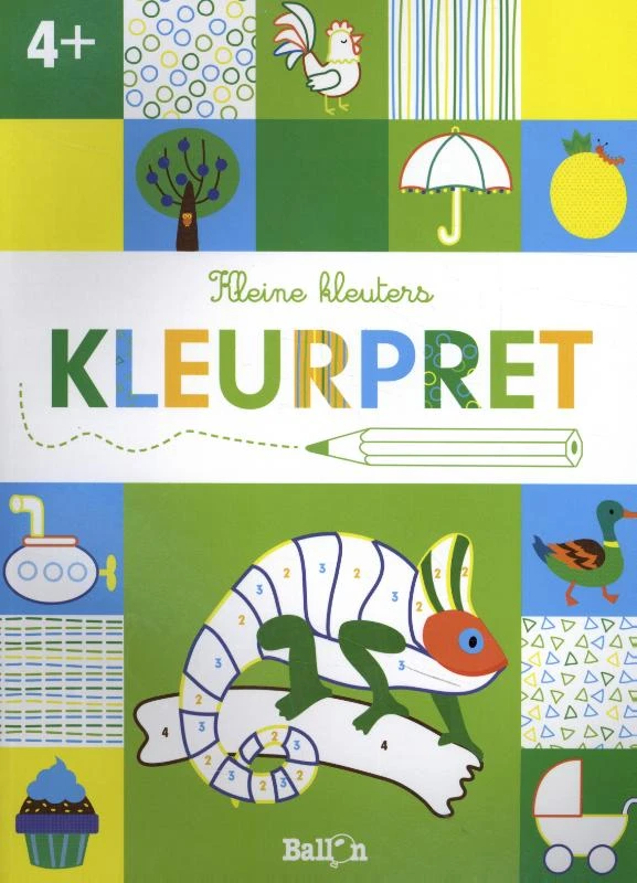 Kleurpret 4+ – boek cover