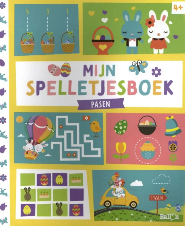 Mijn spelletjesboek – boek cover