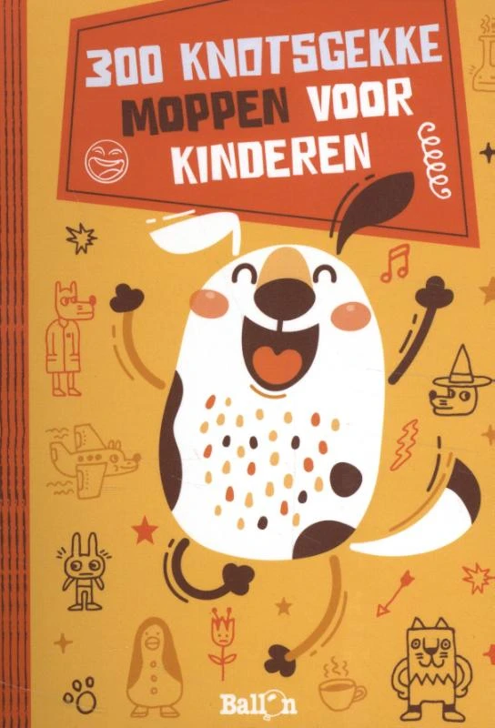 300 knotsgekke moppen voor kinderen – boek cover