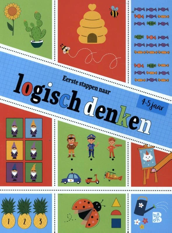 Eerste stappen naar logisch denken 4-5 jaar – boek cover