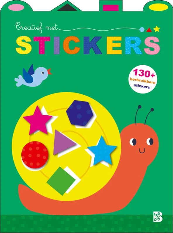 Creatief met stickers – boek cover
