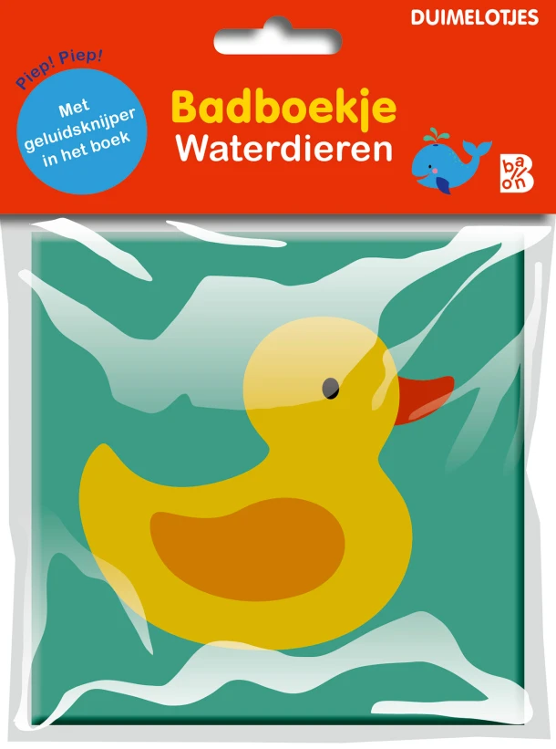 Badboekje Waterdieren – boek cover