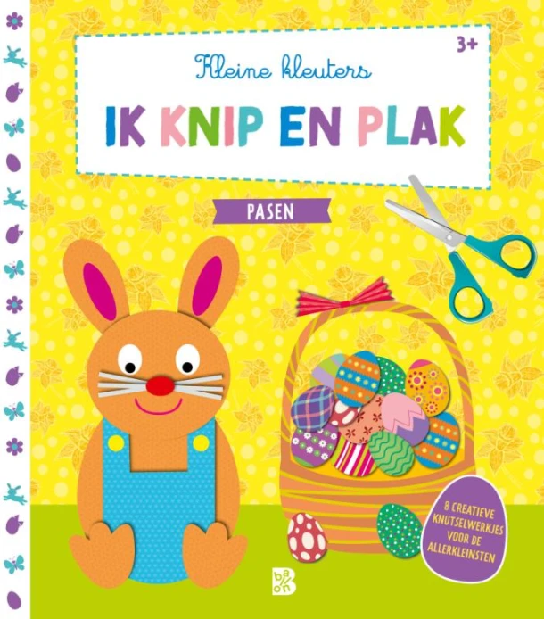 Ik knip en plak Pasen – boek cover