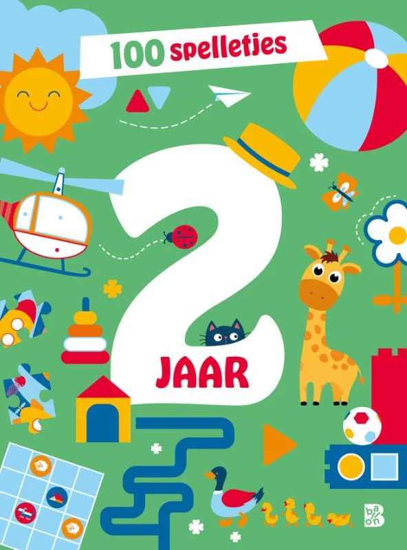 100 spelletjes voor 2-jarigen – boek cover