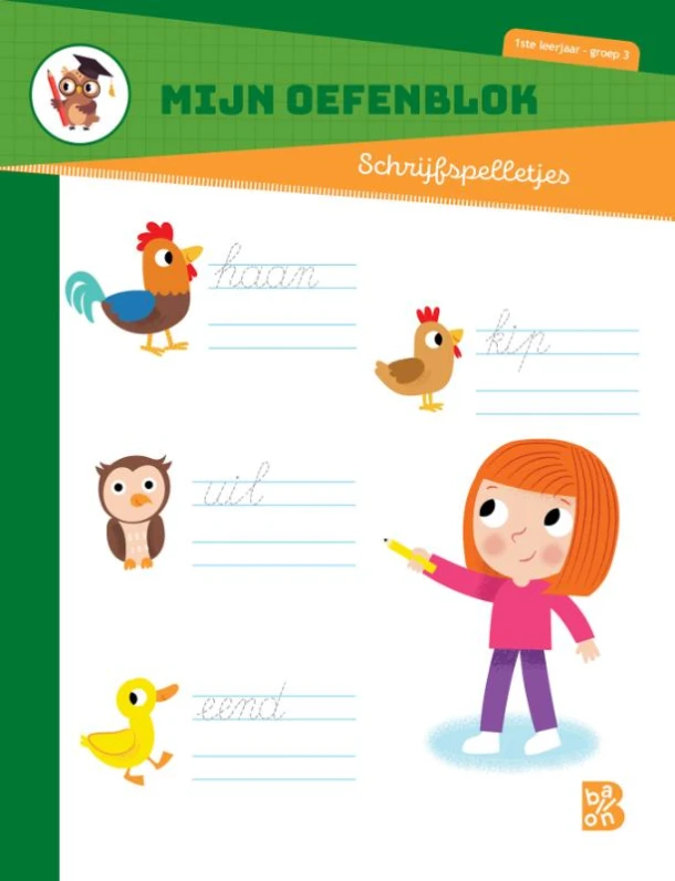 1ste leerjaar-groep 3 – boek cover