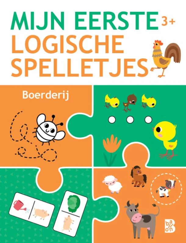 3+ Boerderij – boek cover