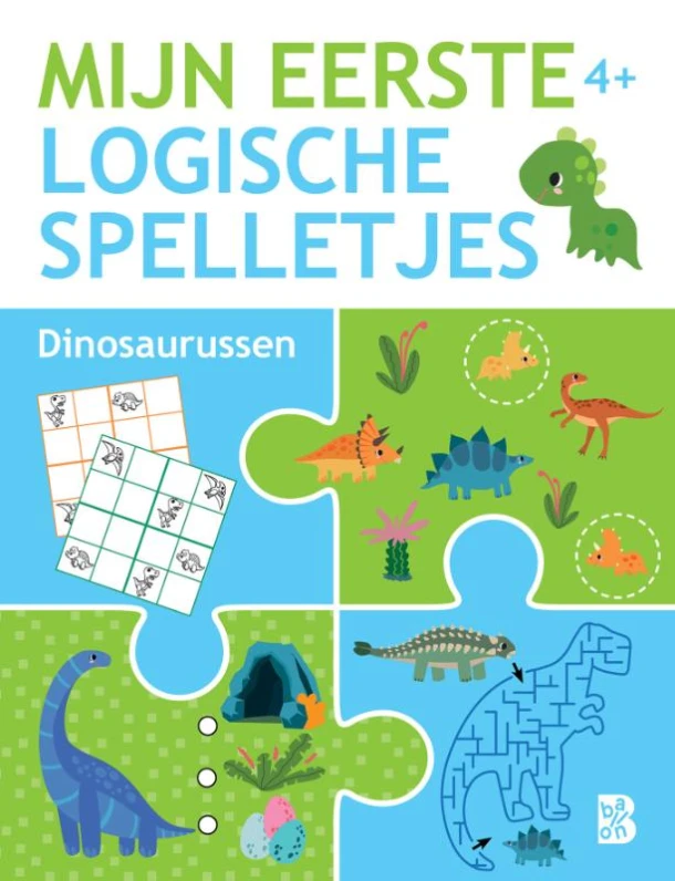 4+ Dino's – boek cover
