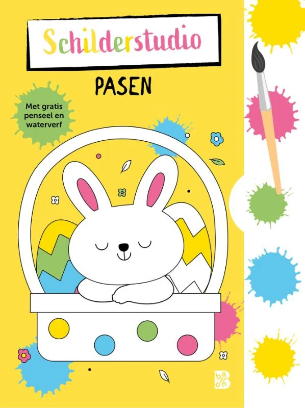 Schilderstudio Pasen – boek cover