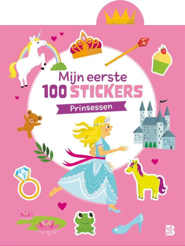 Mijn eerste 100 stickers: prinsessen – boek cover