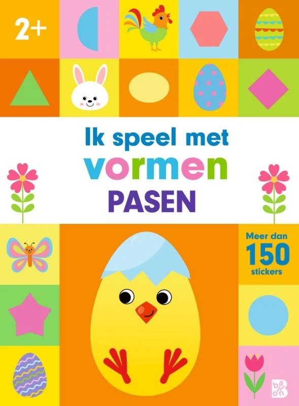 Ik speel met vormen Pasen – boek cover