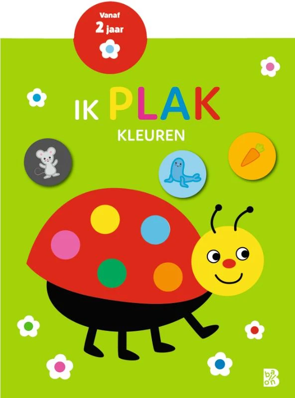 Ik plak - kleuren – boek cover