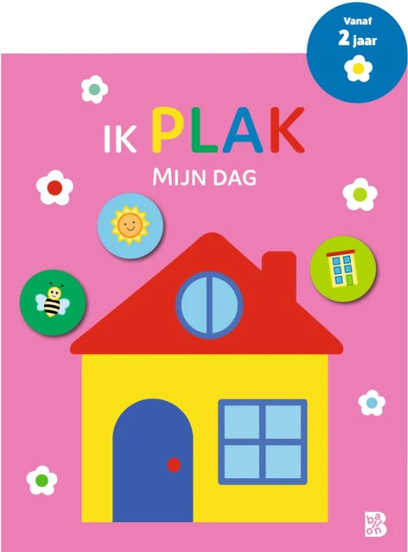 Ik plak - Mijn dag – boek cover