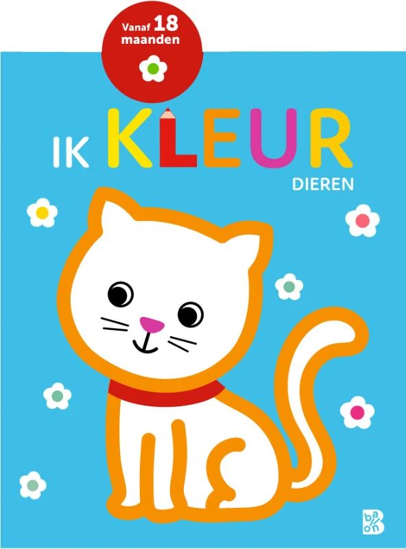 Ik kleur: Dieren – boek cover