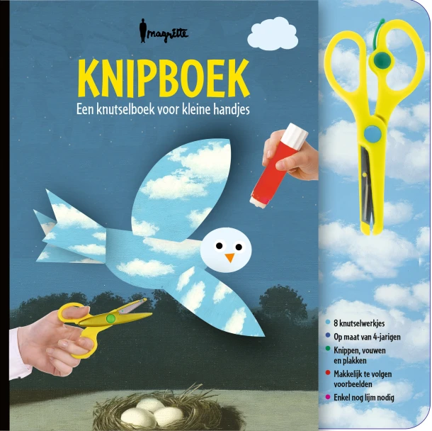 Knipboek – René Magritte – boek cover