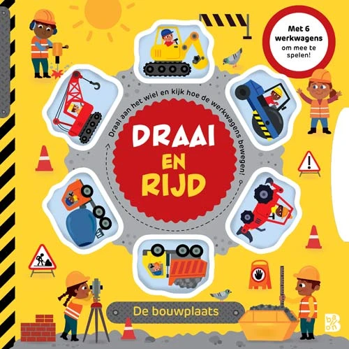 Draai en rijd: De bouwplaats – boek cover
