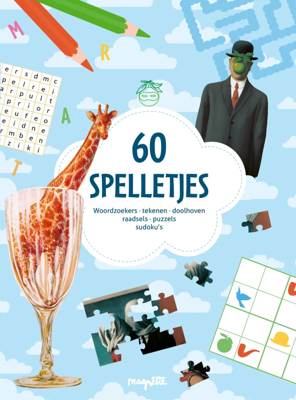 60 Spelletjes – René Magritte – boek cover