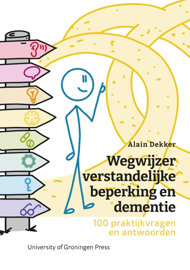 Wegwijzer verstandelijke beperking en dementie – Alain Dekker – boek cover