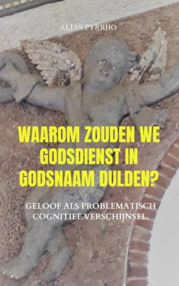 WAAROM ZOUDEN WE GODSDIENST IN GODSNAAM DULDEN – Alias Pyrrho – boek cover