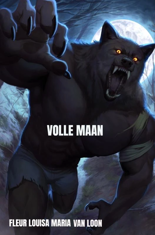 Volle maan – Fleur van Loon – boek cover