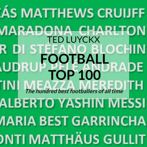 Football Top 100 – Ted Luyckx – boek cover