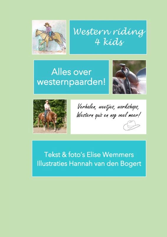 Western riding 4 kids – Elise Wemmers – boek cover
