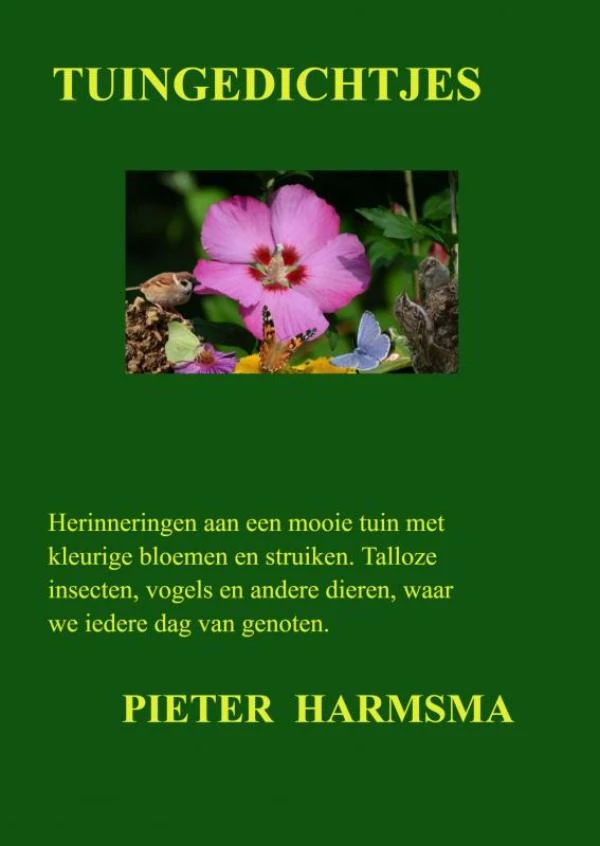 Tuingedichtjes – Pieter Harmsma – boek cover