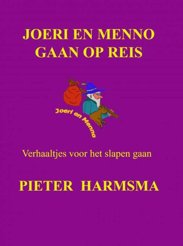Joeri en Menno gaan op reis – Pieter Harmsma – boek cover