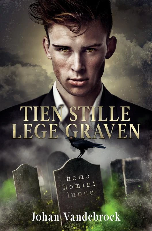 TIEN STILLE LEGE GRAVEN – Johan Vandebroek – boek cover