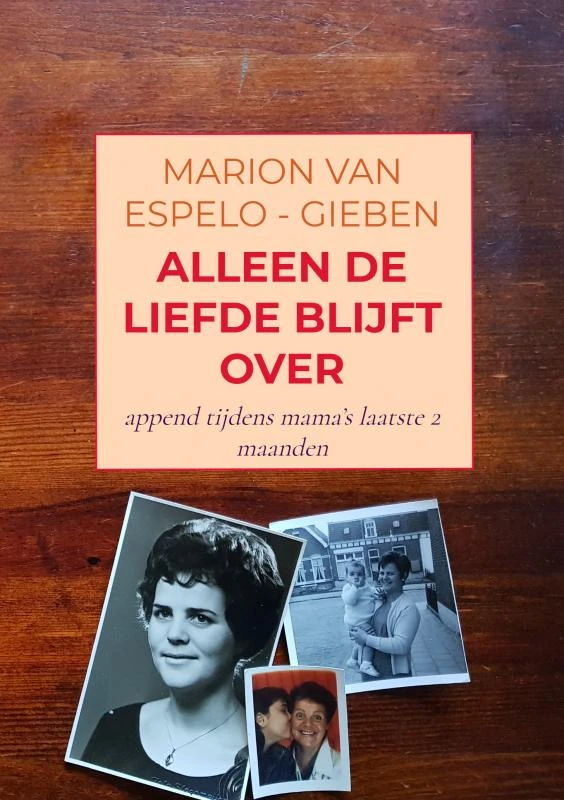 ALLEEN DE LIEFDE BLIJFT OVER – Marion Van Espelo-Gieben – boek cover