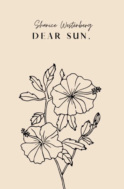 Dear Sun, – Shanice Westenberg – boek cover