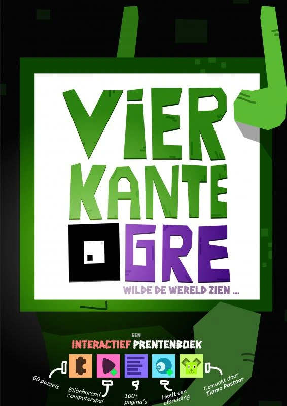 Vierkante Ogre – Tiamo Pastoor – boek cover