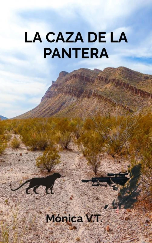 La caza de la pantera – Mónica V.T. – boek cover