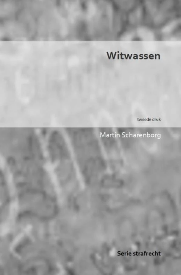 Witwassen – Martin Scharenborg – boek cover