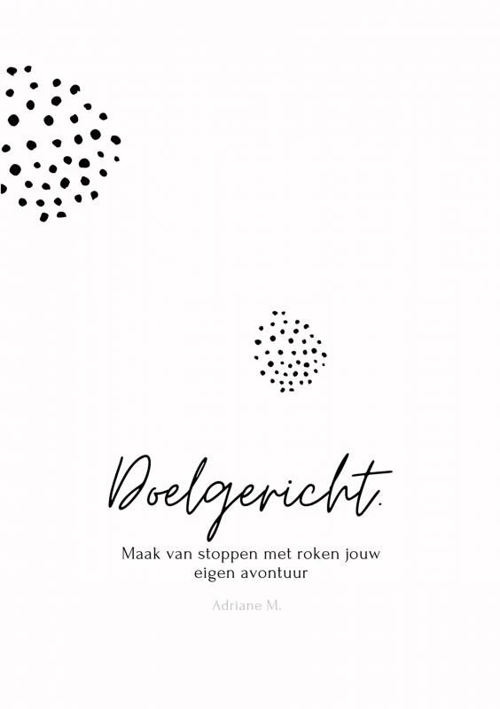 Doelgericht – Adriane M – boek cover