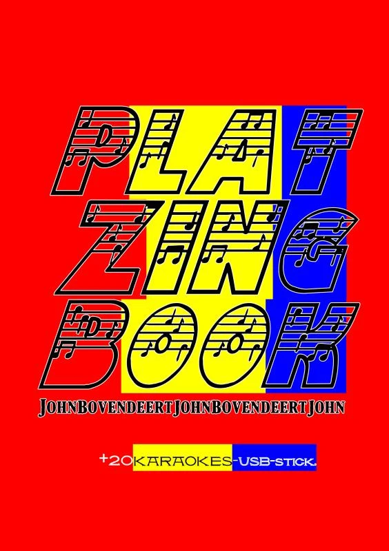 PLATZINGBOOK – John Bovendeert – boek cover