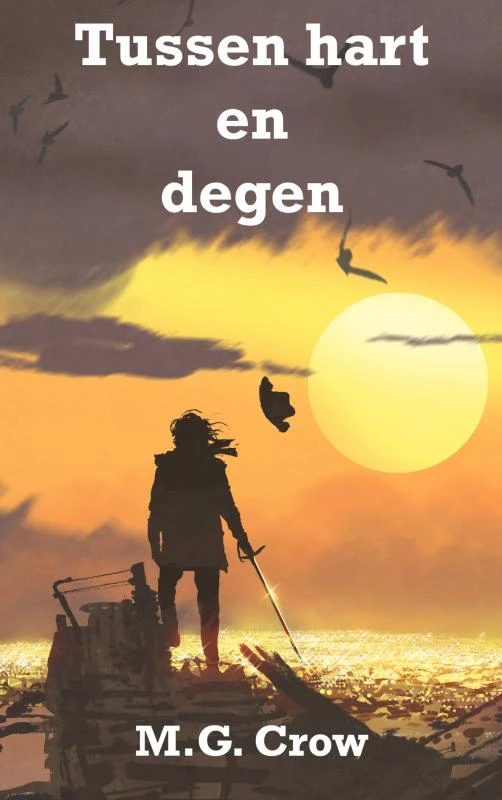 Tussen hart en degen – M.G. Crow – boek cover