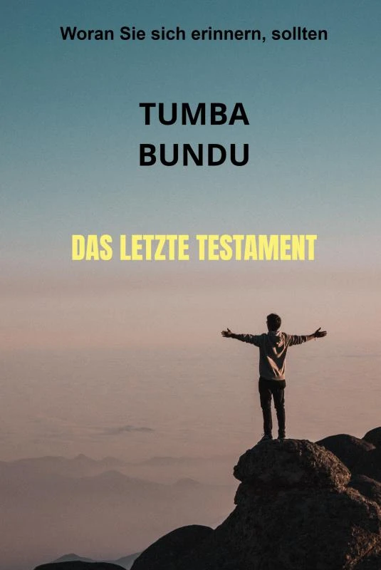 Das Letzte Testament – Tumba Bundu – boek cover