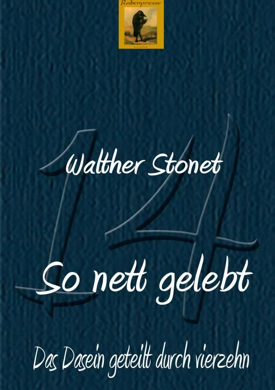 So nett gelebt – Walther Stonet – boek cover