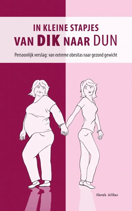 In kleine stapjes van dik naar dun – Nanda Wilkes – boek cover