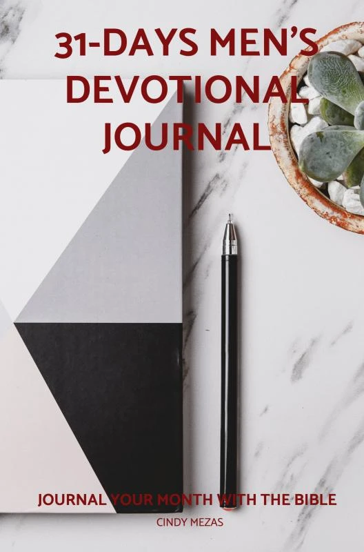 31-Days Men's Devotional Journal – Cindy Mezas – boek cover